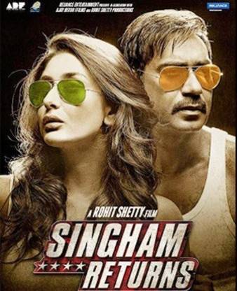 Singham Returns Audio CD Standard Edition