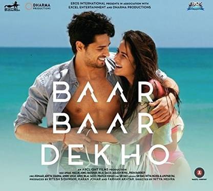 Baar Baar Dekho Audio CD Standard Edition