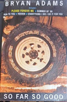 SO FAR SO GOOD - BRYAN ADAMS ( NEW CASSETTE ) Audio CD Limited Edition