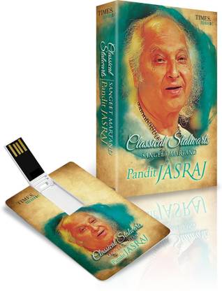 Music Card - CLASSICAL STALWARTS Sangeet Martand - PANDIT JASRAJ Pendrive Standard Edition
