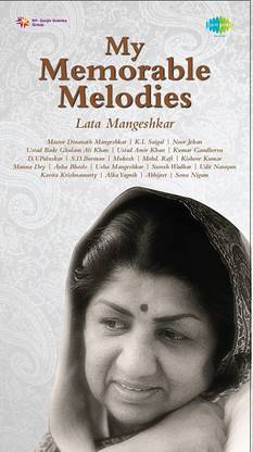 My Memorable Melodies - Lata Mangeshkar Audio CD Standard Edition