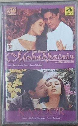 MOHABBATEIN / KASOOR ( NEW CASSETTE ) Audio CD Limited Edition