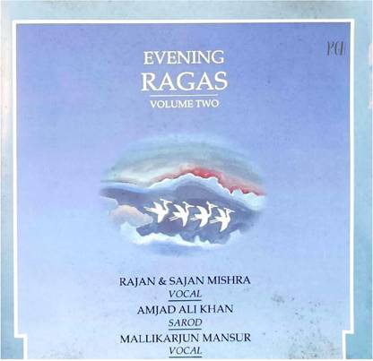 EVENING RAGAS VOLUME TWO RAJAN & SAJAN MISHRA RGH Audio CD Standard Edition