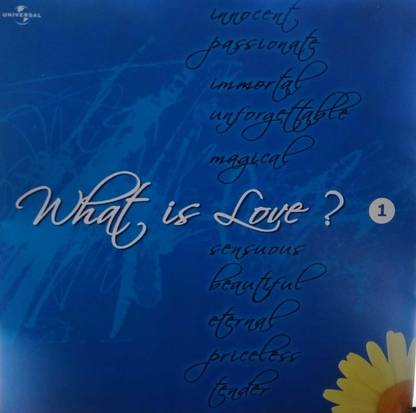 WHAT IS LOVE - VOLUME-1 Audio CD Limited Edition