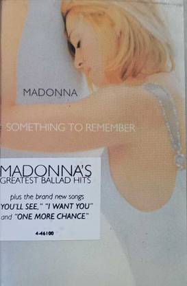 madonna - something to remember (music cassette) Audio CD Limited Edition
