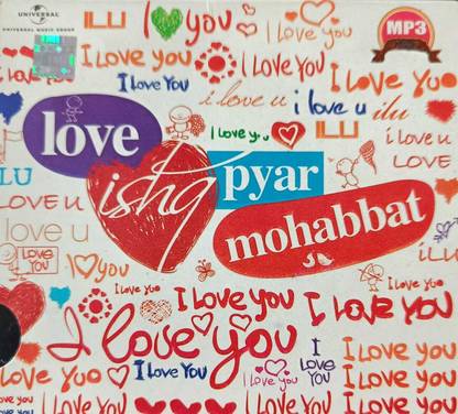 LOVE ISHQ PYAR MOHABBAT - MP3 MP3 Limited Edition