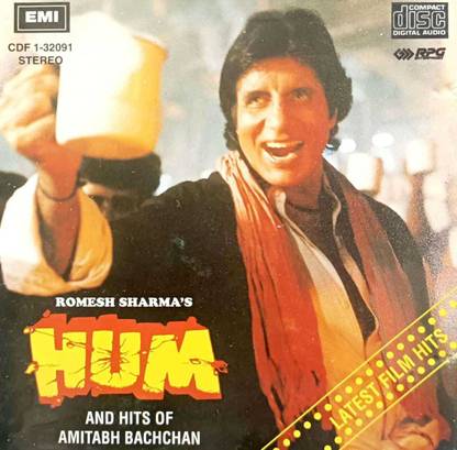 HUM AND HITS OF AMITABH BACHCHAN Audio CD Standard Edition