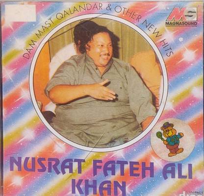 DUM MAST QALANDAR & OTHER NEW HITS NUSRAT FATEH ALI KHAN Audio CD Standard Edition
