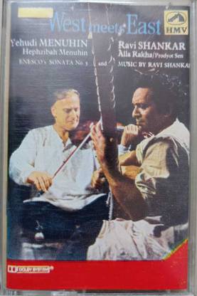 west meets east - yehudi menuhin and ravi shankar - instrumental (new cassette) Audio CD Limited Edition