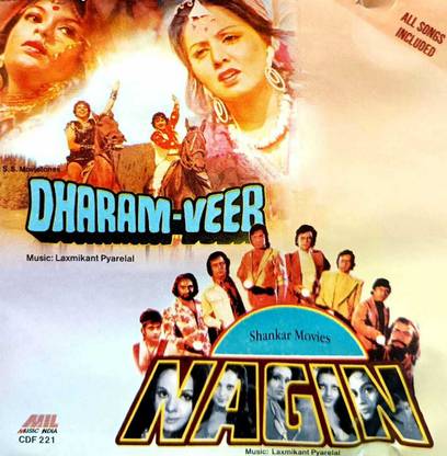 DHARAM-VEER / NAGIN Audio CD Standard Edition