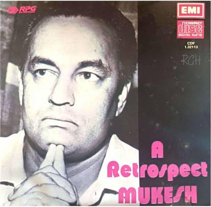 A Retrospect MUKESH Made in USA RGH Audio CD Standard Edition