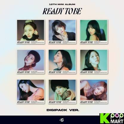 TWICE - READY TO BE (Digipack ver.) (Tzuyu) Audio CD Standard Edition