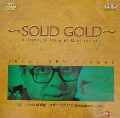 solid gold - r d burman vol- 1 Audio CD Limited Edition