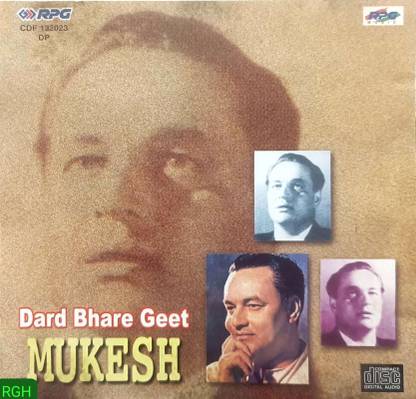 Dard Bhare Geet MUKESH Audio CD Standard Edition