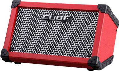 Roland Cube Street Battery-Powered Stereo 6.5” neodymium speakers- Red Guitar Amplifier