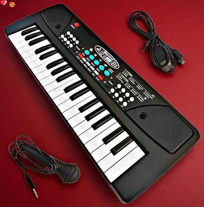 Nilesawar X151 Piano Key Electronic Piano Keyboard Toy with DC Power Option Best Best Birthday Gift for Boys and Girls Musical Instruments Lates Analog Portable Keyboard