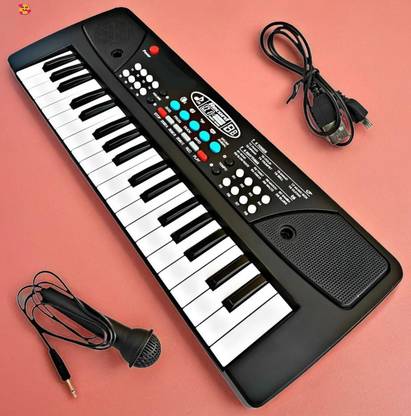 Ziddjeet X442 Kids Piano Keyboard, Piano for Kids with Microphone Portable Electronic Best Birthday Gift for Boys and Girls Musical Instruments Lates Analog Portable Keyboard