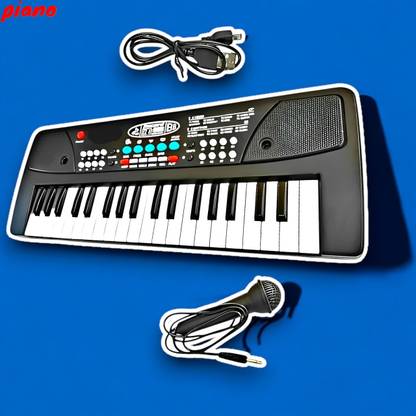 Nilesawar X580 musical piano 37 Key Electronic Piano Keyboard Toy with DC Power Option, X580 musical piano 37 Key Electronic Piano Keyboard Toy with DC Power Option, Analog Portable Keyboard