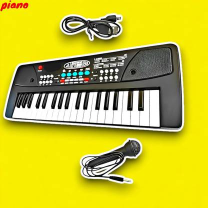 Stybits X455 264 Keys Piano Toy with Microphone, USB Power Cable & Sound Recording X455 264 Keys Piano Toy with Microphone, USB Power Cable & Sound Recording Analog Portable Keyboard