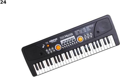 AS TRADERS BF530 - 49 Key Piano Keyboard with Mic & USB Cable BF81 49-KEY Analog Portable Keyboard