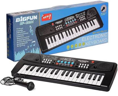 RG TRADERS 37 keys Electronic Piano Keyboard with LED Display & Microphone, KW__37_74 37 keys Electronic Piano Keyboard with LED Display & Microphone, KW__37_74 Analog Portable Keyboard