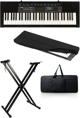 CTK 2550 CASIO+CARRY CASE+DOUBLE PIPE STAND+DUST COVER CTK-2550 Digital Portable Keyboard