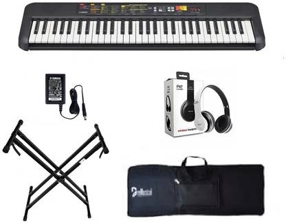 YAMAHA PSR F52 61 Keys Portable Keyboard Combo Package PSR F52 Digital Portable Keyboard