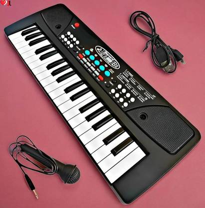 Sagaft A70 Piano Toy with Microphone, USB Power Cable & Sound Recording Function Analog Best Birthday Gift for Boys and Girls Musical Instruments Latest Analog Analog Portable Keyboard