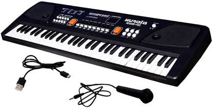 STAR VENTURE Piano keyboard multi-function portable piano keyboard- Multi color Toyz 37 key piano keyboard toy with power option, recording and mic, electronic Analog Portable Keyboard