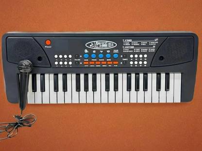 Sagaft A456 Kids Piano Keyboard, Piano for Kids with Microphone Portable Electronic A456 Kids Piano Keyboard, Piano for Kids with Microphone Portable Electronic Analog Portable Keyboard
