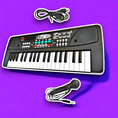 Nilesawar X87 80 Keys Piano Toy with Microphone, USB Power Cable & Sound Recording X87 80 Keys Piano Toy with Microphone, USB Power Cable & Sound Recording Analog Portable Keyboard