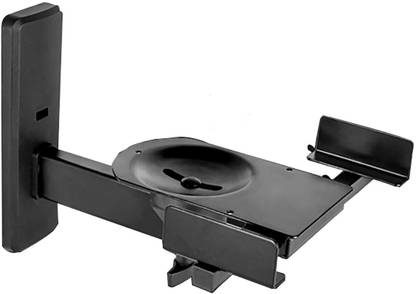 Softline Pro SP WB010 Wall Mount Swivel Brackets for Bookshelf Speakers - Single Non-Folding Stand