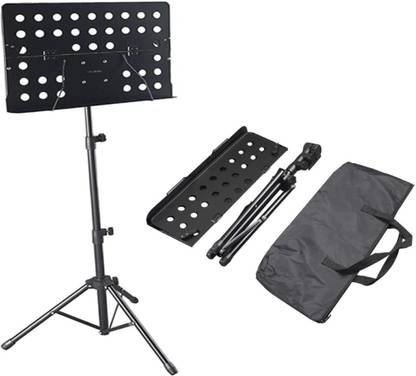 TechBlaze Professional Folding Music Stand with Carrying Bag Orchestra Notation Stand