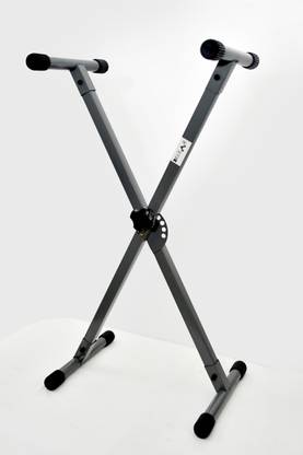 Belear Mini Keyboard Stand For Portable Keyboard Grey Keyboard Stand