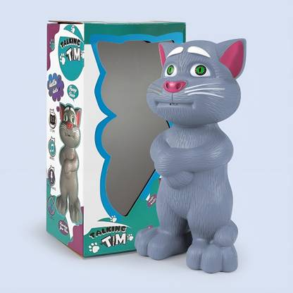 JSG Talking Tom, Speaking Cat Repeats What You Say, Touch Recording Rhymes and Songs