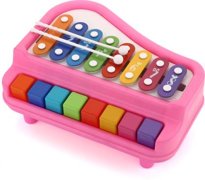 Leons Xylophone Musical Instrument with 8 Key Scales for Clear Tones