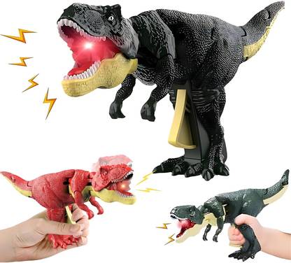 Toybot Dinosaur Toy with Biting Function Roaring Sound Effect Will Shake Head and Tail