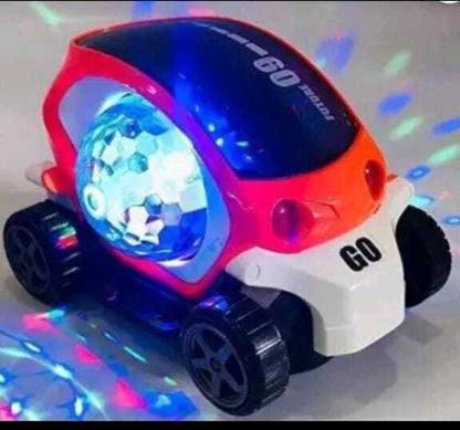 TRENDY ONE 360 Rotation LED Light Car for kids