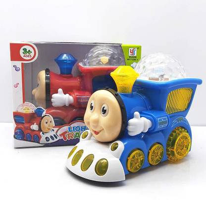 NEXZON Electric Light Train Engine Toy for