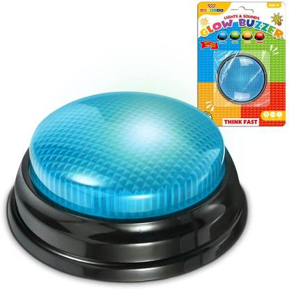 Wembley Interactive Buzzer Toy for Kids Quiz Game with Punch Sound & Light Loud Alarm