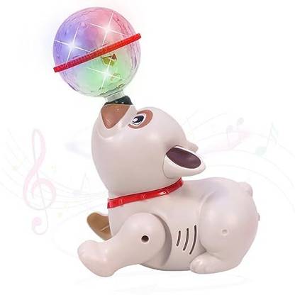 Goyal's Musical Dancing Dog Toy with Flashing Lights