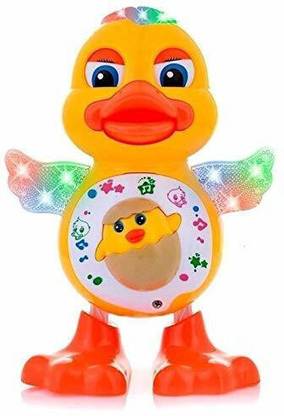 Astha Enterprises Dancing Duck With Music, Flashing Lights and Real Dancing Action