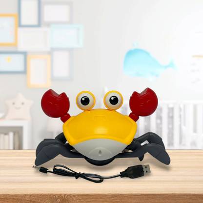 BIGMET 0006 Crawling Crab Toy with Light n Music