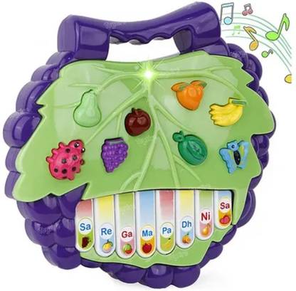 YUIOP - Musical Grape Piano - 6 Different Fruit Keys - 3 Different Modes