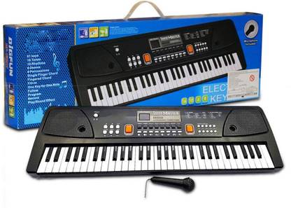 KOBBET Kids Keyboard Piano,37 Piano Keyboard Toy with DC Power Option Recording and Mic
