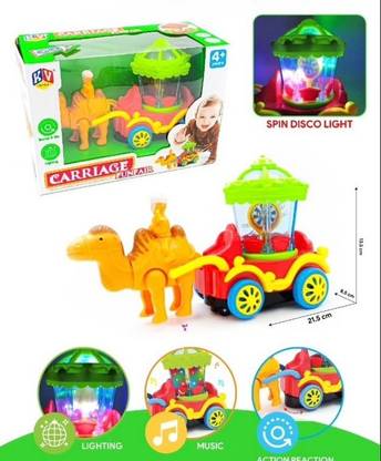 giftsrus Horse Carriage Funfair Toy for Babies and Kids