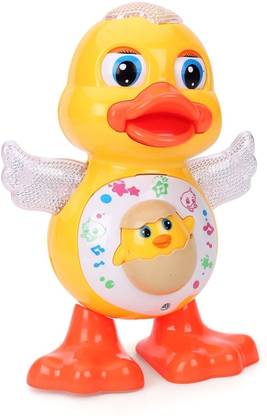SABIRAT Dancing Duck, Unlimited Fun All in One, Light & Music,Dancing Hand, Rocking Body