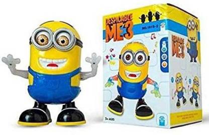 Tykon hub Dancing Superhero Minion Action Figure With Lights and Music