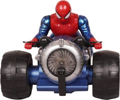 Goyal's 360° Rotating Acrobatic Stunt Spin Racer Motorcycle Toy Men with Lights & Music