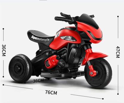 Prabal oh baby Zippy EV Kids Battery Operated OT Bike Bike Battery Operated Ride On Bike Battery Operated Ride On  (Multicolor)